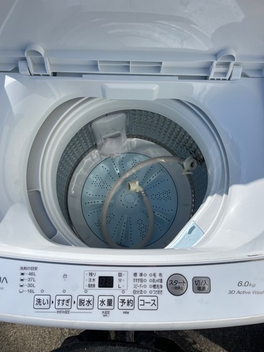 S-55 AQUA 6K　全自動電気洗濯機