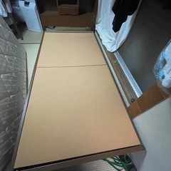 収納つきシングルベッド訳ありの画像