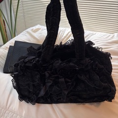 レースリボンバッグの画像