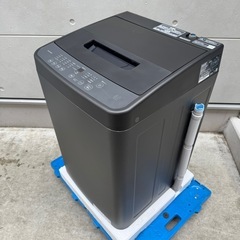 🉐祭り259⭐️2024年製★新品、未使用品★アイリス　洗濯機　5KG ブラック　一人暮らしの画像