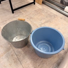 【無料】バケツ2個セットの画像