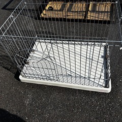 【アイリスオーヤマ】折りたたみ式ペットゲージの画像