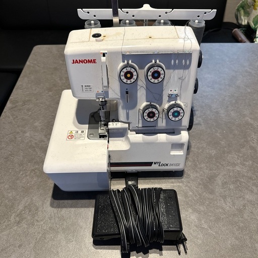 JANOME MYLOCK 241EX ロックミシン　