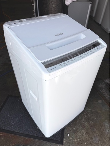 札幌市内配送可 20年製 日立 HITACHI ビートウォッシュ 7kg 全自動洗濯機 BW-V70F 乾燥機能無  