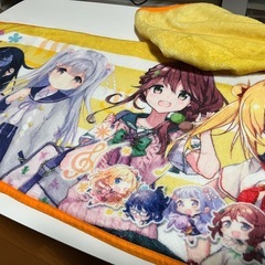 【温泉むすめ】ゆのはなコレクションのフードタオルの画像