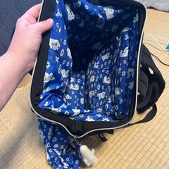 【MOOMIN BABY マザーリュック（シューズ収納付き）】の画像