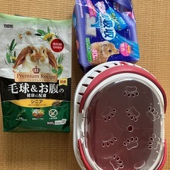 うさぎ飼育セットの画像