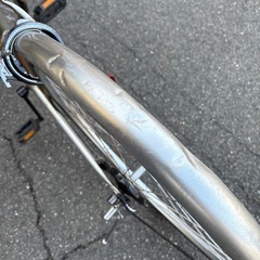 【ジャングル深井】自転車 27インチ シルバー 堺市 深井【FU111】の画像