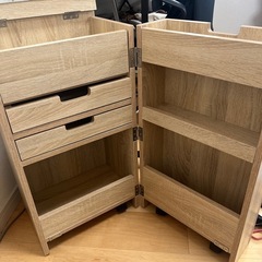 LOWYA  ワゴン式ドレッサー (2/28まで)の画像