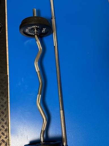 バーベルシャフト、EZバー