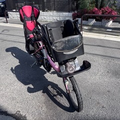 BRIDGESTONE アンジェリーノ電動自転車3人乗りの画像