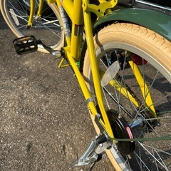 折りたたみ自転車20インチの画像