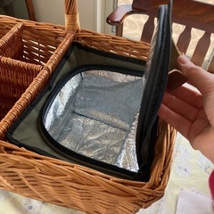 ピクニックカゴの画像