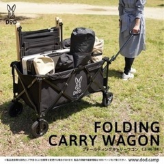 DOD キャリーワゴン　ブラックの画像