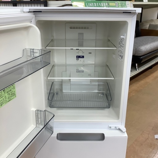 【来店いただける方限定】2ドア冷蔵庫【トレファク摂津店】
