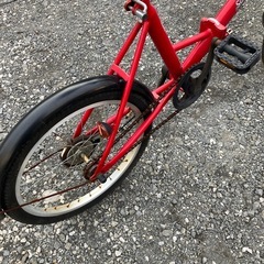 折りたたみ自転車20インチ普通に乗れますの画像