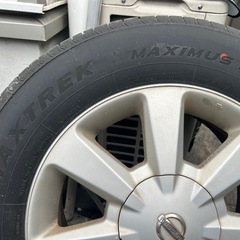 （値下げ）215/65/16  +エルグランド 純正ホイール　走行500キロ未満　の画像