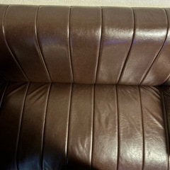 【ソファー】2人がけ☆肘掛け付きの画像