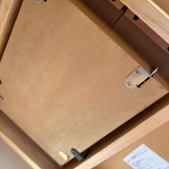 ダイニングテーブル　ニトリ製品　椅子二脚のみの画像