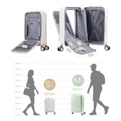 【新品未使用】キャリーケースの画像