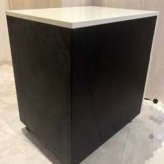 スチール引き出し　　キャビネット　キャスター付きの画像