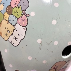 すみっこぐらし　ヘルメット　2歳から　47〜55センチ　ミントグリーン　自転車の画像