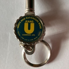 JEANS SHOP U キーホルダー　当時物の画像