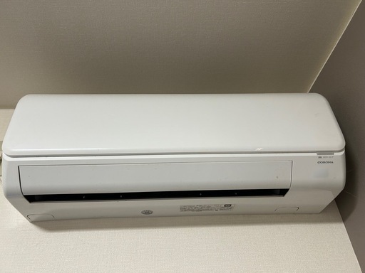 ほとんど使用していないCORONAエアコン 2022年製