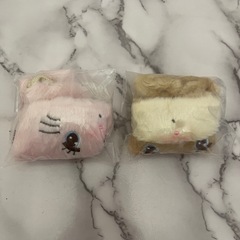 mikko キャラクター ガチャガチャ 巾着 2点セットの画像