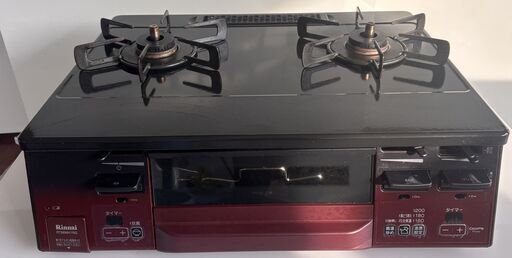 Rinnai リンナイ 都市ガス用ガステーブル   RT66WH1RG-BAR 2020年製   取扱説明書あり