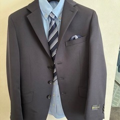 卒業式向けClaudio Corallo ネイビー ブレザー上下 150の画像
