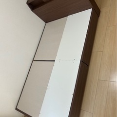 配達可【セミダブルベッドフレーム】【管理番号0214】野の画像