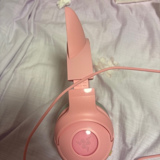 lazer猫耳付きのヘッドホン