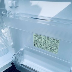 ✅SHARPノンフロン冷凍冷蔵庫✅ ✅SJ-D14B-B✅の画像