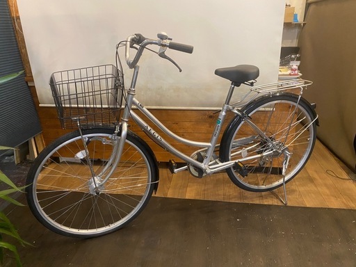 SALE！【LEDオートライト】6段変速　26インチ自転車