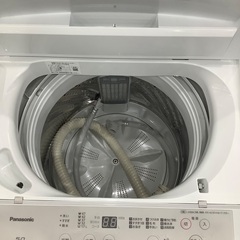 【半年間動作保証付き】Panasonic 全自動洗濯機　NA-F50B14 5.0kg 2021年製　の画像