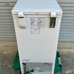 【2019年製】ALLEGiA 63L 冷凍庫 AR-BD66 動作品の画像