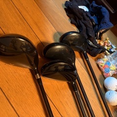 ゴルフクラブセット　ダンロップバッグの画像