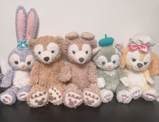 ダッフィー&フレンズ　ぬいぐるみSサイズ　まとめ売り
