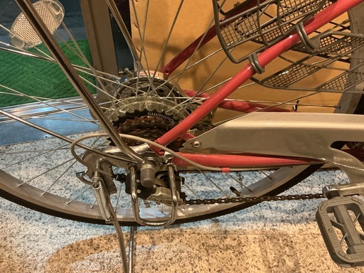 大特価！！　6段ギア　通勤、通学用自転車 美品　一部地域配達可