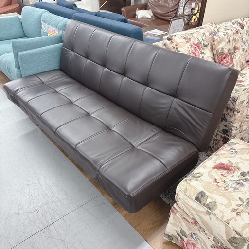 I438 ? ジモティー限定価格！ NITORI ソファベッド ⭐ クリーニング済