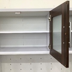 レンジボード　ハガレ有　ダークブラウン×ホワイトの画像