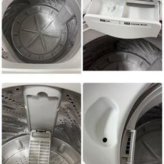 【🐤買取市場 6ヶ月保証】R085 ☀️ アイリスオーヤマ 洗濯機 （洗濯5.0㎏) 22年製 IAW-T504 ⭐ 動作確認済 ⭐ クリーニング済の画像