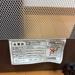 日本育児　ベビーゲート　ブラウンの画像
