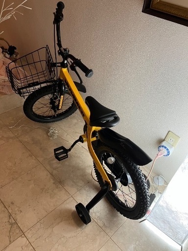 【美品】HUMMER 16インチ 子供用自転車 補助輪付き