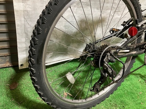 値下げしました！【MTB マウンテンバイク 26インチ 21段変速】すぐお乗り頂けます！一部地域送料無料！防犯登録別途600円（必須）
