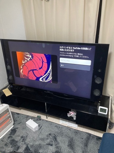 SONYテレビ55型テレビ台付き