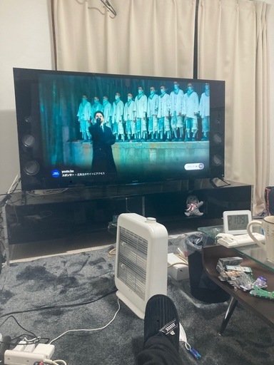 SONYテレビ55型テレビ台付き