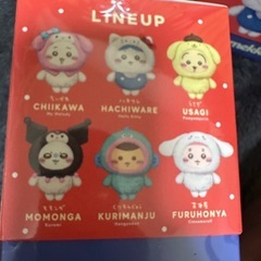 ちいかわxサンリオキャラクターズ　　　　　ハチワレ　ハローキティの画像