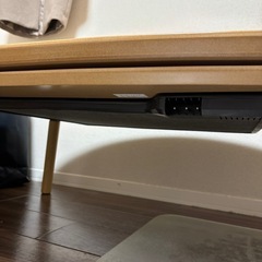 無印良品  こたつにもなるローテーブル大の画像